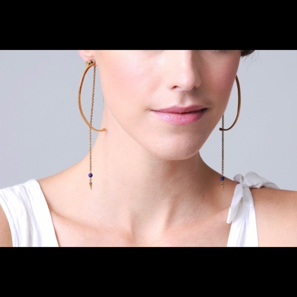 A Peace Treaty matis silver earrings